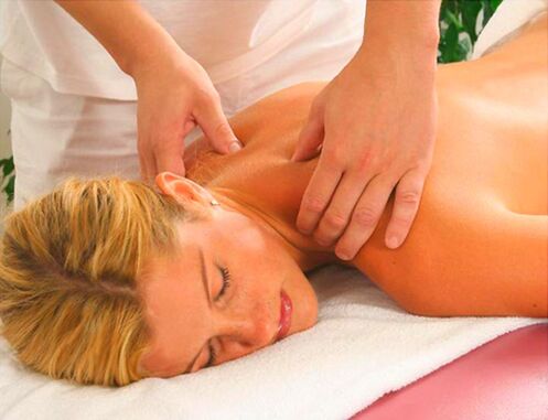 Masaj terapeutic pentru osteochondroza cervicală
