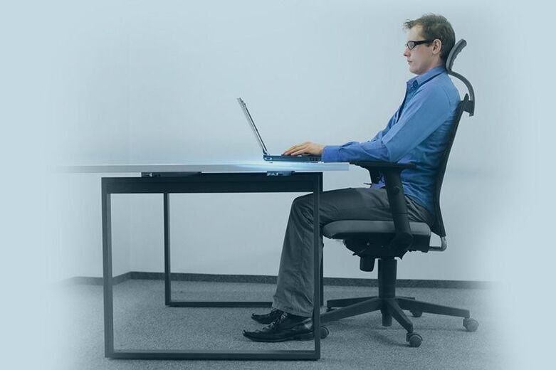 scaun ergonomic pentru osteocondroză